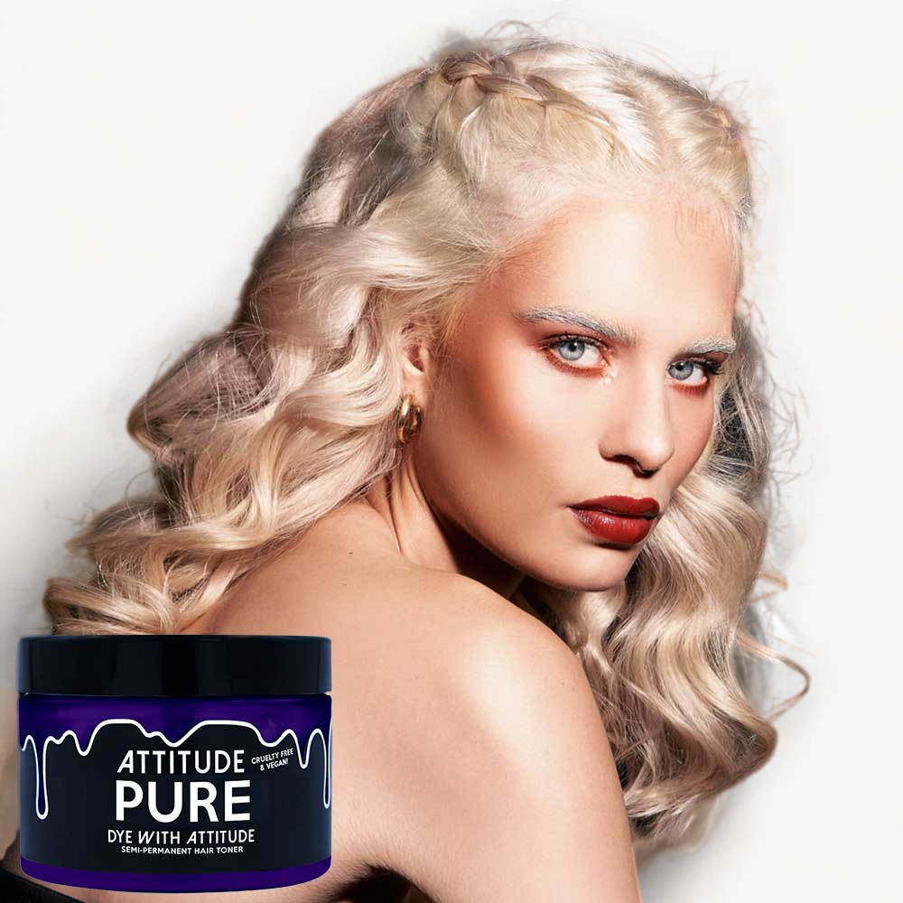 Attitude Hair Dye Attitude Hair Dye Pure White Toner Semi Permanent H